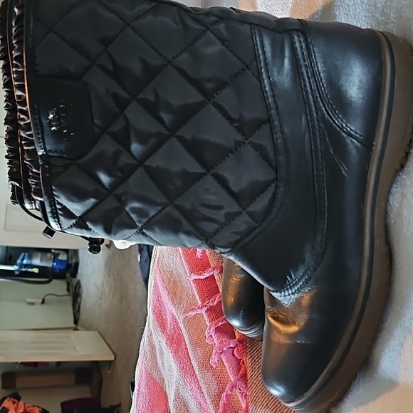 STUNNING Coach SAMARA  Black Quilted Boots - Picture 12 of 13